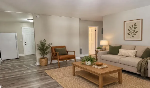 1025 apt 7 - living room ai staging