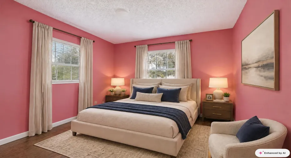 Bedroom 2 Staged