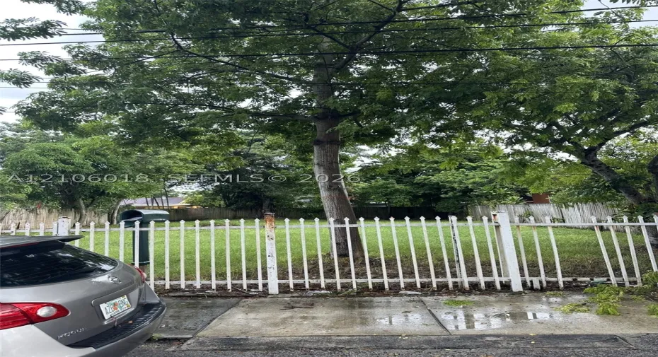 Cleared lot
