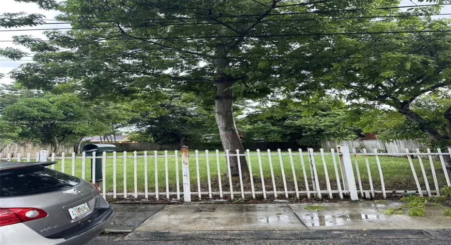 Cleared lot
