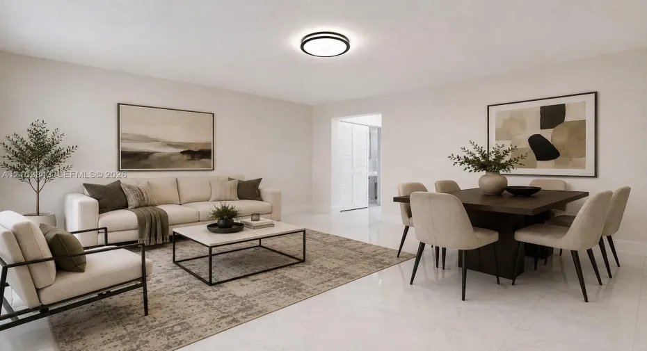 Virtual staging