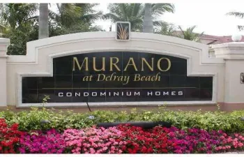 Murano Flower Sign