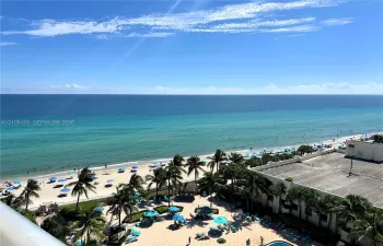 actual view from the condo & balcony