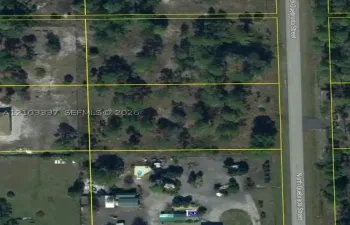 Property Plat Map. Outlining the surveyed boundaries and parcel dimensions for the property
