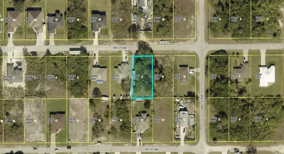Aerial Property Survey. Identifying the boundaries and parcel placement of the property