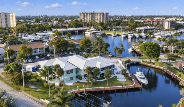 Riviera Harbor Aerial Looking North