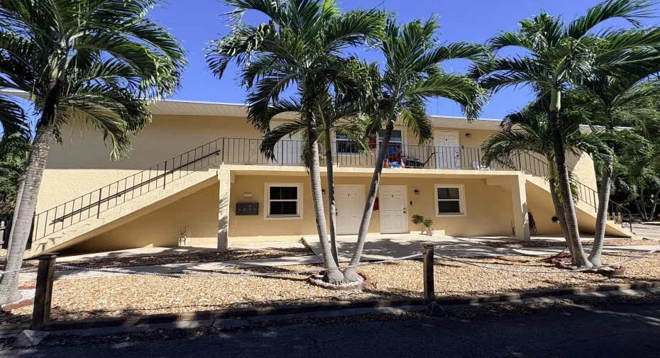 The available unit is #1, a first floor unit.