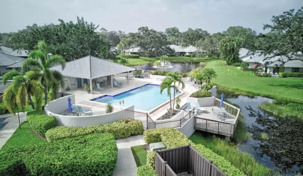 Pool area