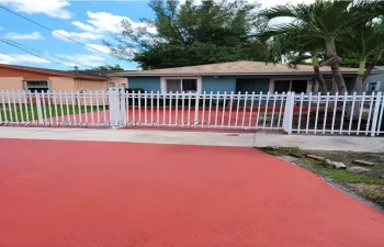 Front of residence.