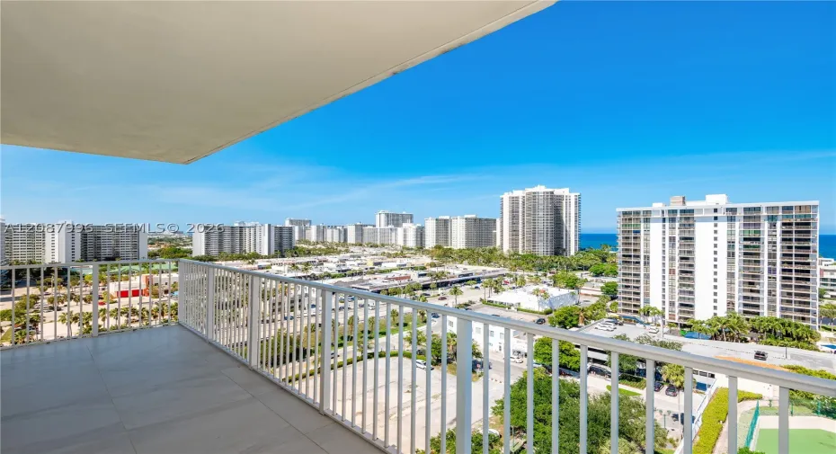 View From Master Bedroom Private Balcony