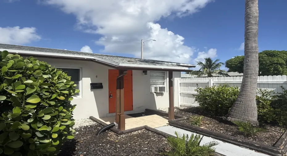 Front of Unit