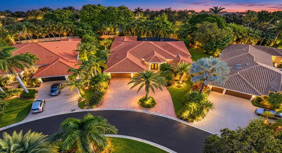 Twilight Mediterranean Cul-de-Sac Luxury