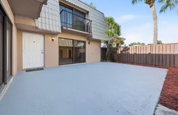 Patio Entrance