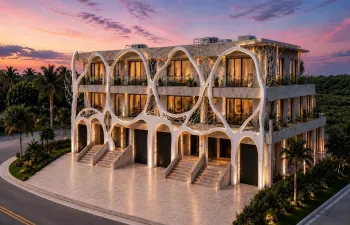 Gaudi Villas - Exterior Sunrise Intracoastal townhomes