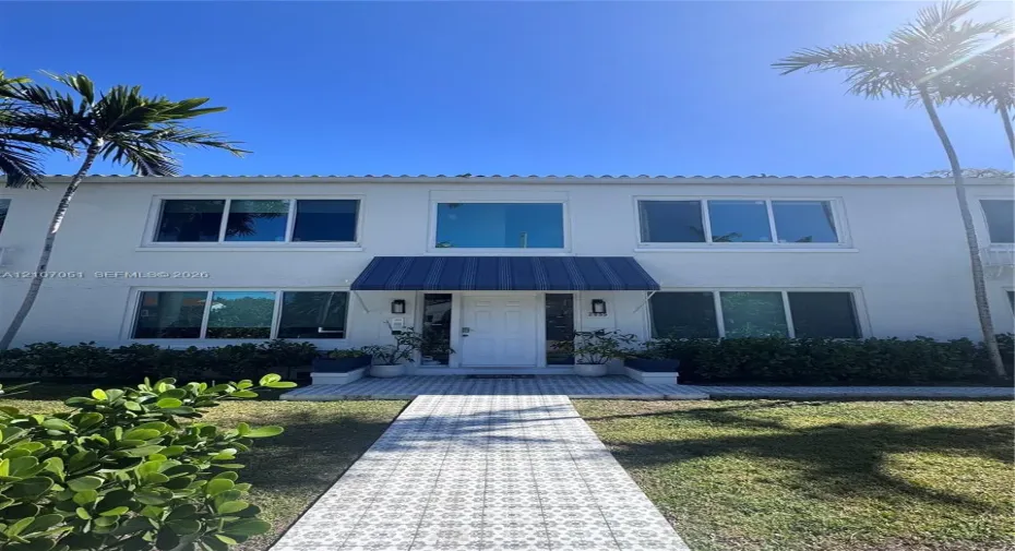 Two-story exterior