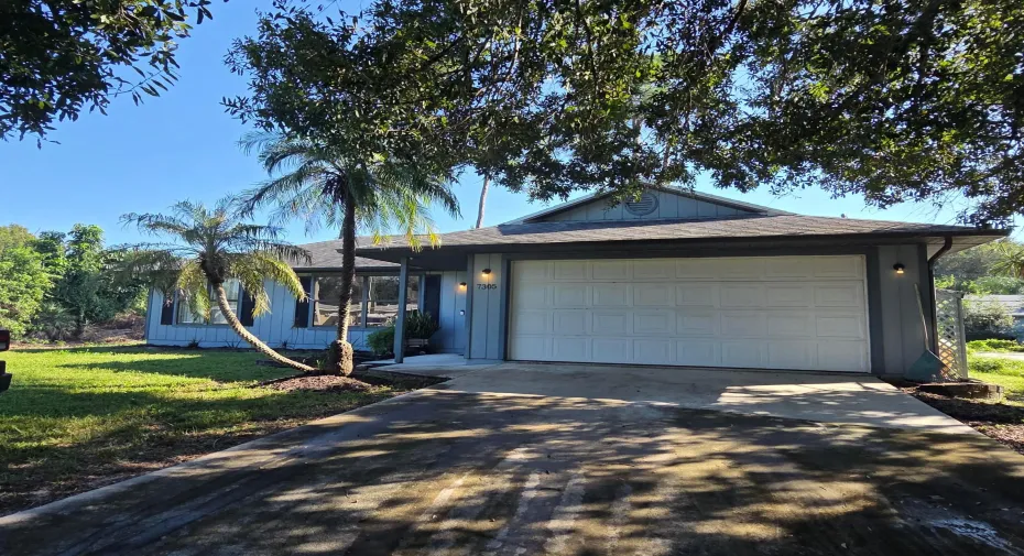 Front of the house