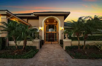 Front Entrance - Twilight
