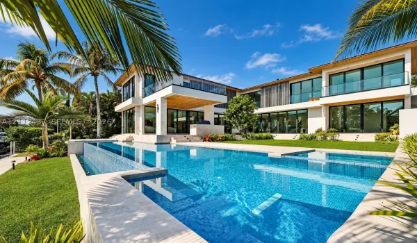 Modern architectural exterior