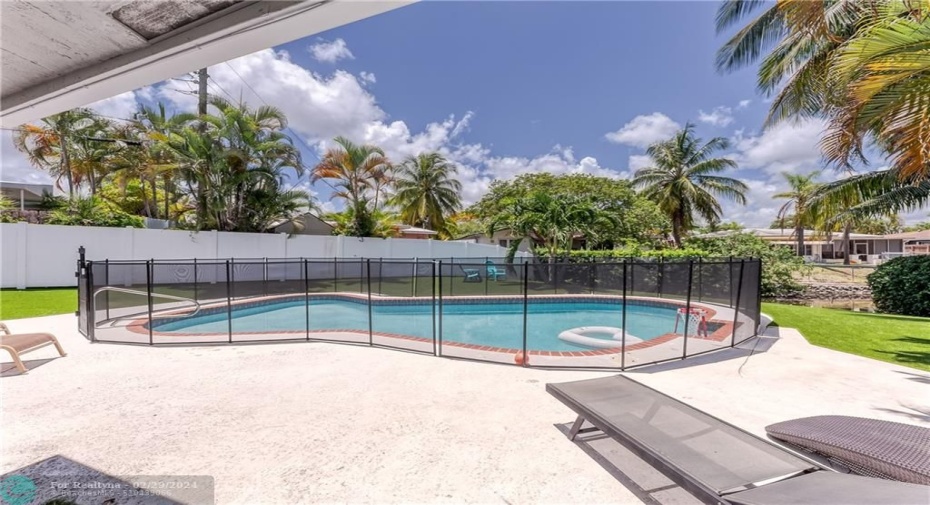 Optional Fenced in pool