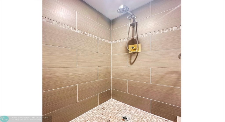 Enclosed Tile Shower