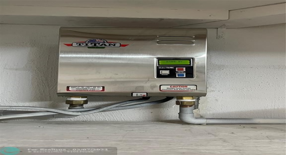 Thankless water heater