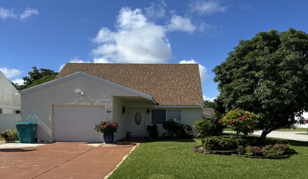 59 Peachtree Place, Boynton Beach, Florida 33436, 3 Bedrooms Bedrooms, ,2 BathroomsBathrooms,Single Family,For Sale,Peachtree,RX-10930986