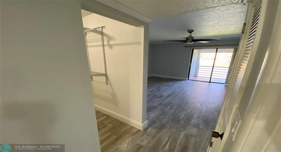 Master Bedroom with large walk-in Closed
