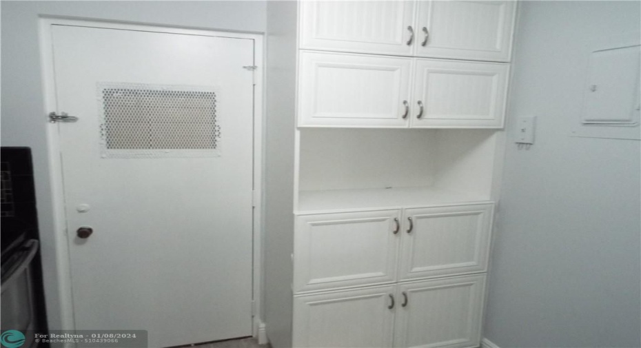 pantry and 2nd door