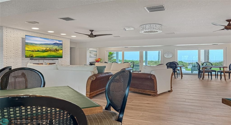 Clubhouse with 100ft private Atlantic Beach Access