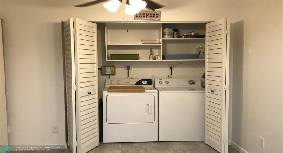 FULL SIZE WASHER AND DRYER
