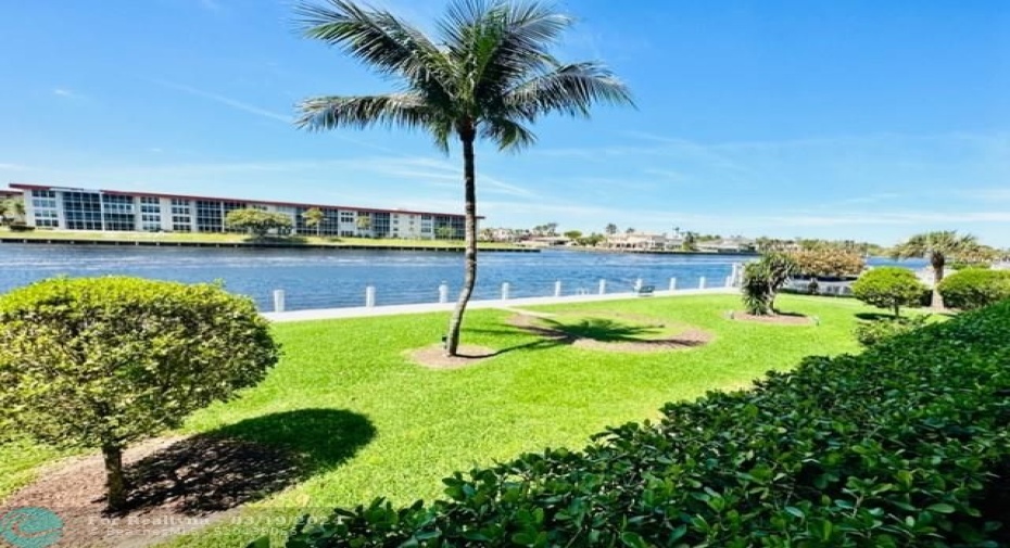 North view of intracoastal