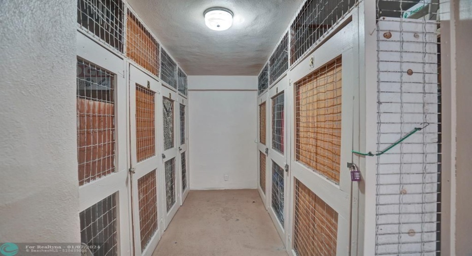 Storage located on  same floor as unit #408