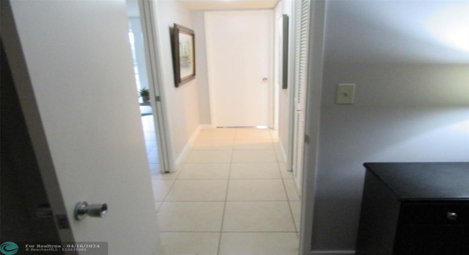 Hallway from Bedroom 2 to Bedroom 3