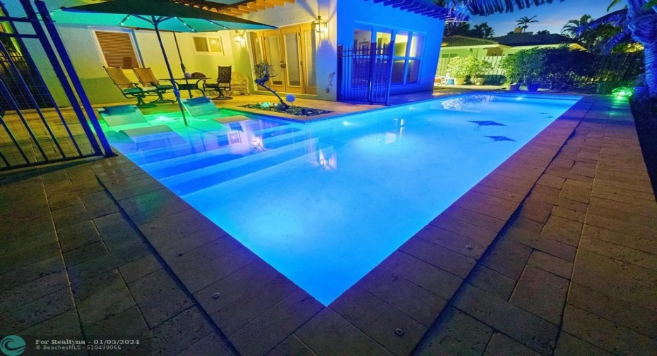 Beautiful Pool with Sunshelf