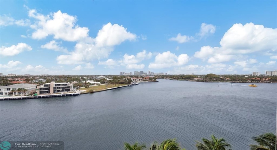 Enjoy Wide Intracoastal Views From Expansive Balconies