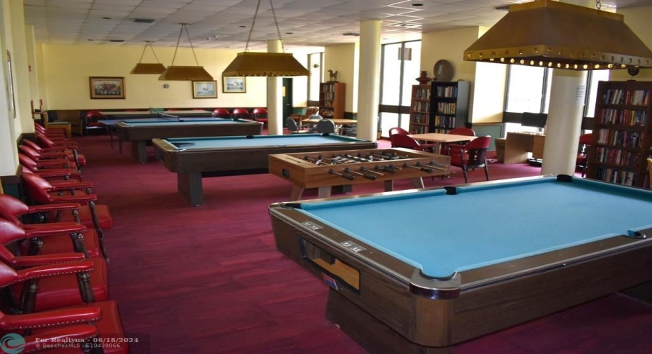 Pool  tables, Ping Pong, Games