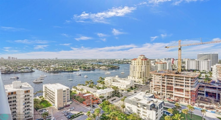 West View of Intracoastal