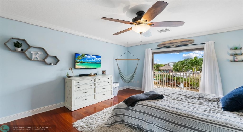 Bedroom 3 with waterview