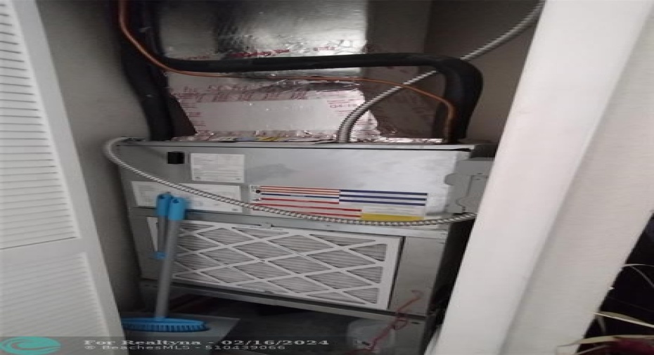 airconditioning inside unit
