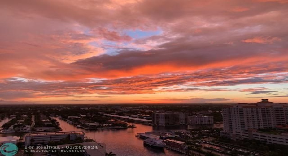 Stunning Sunset View from Master Suite