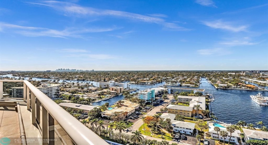 Panoramic Rooftop Intracoastal View!
