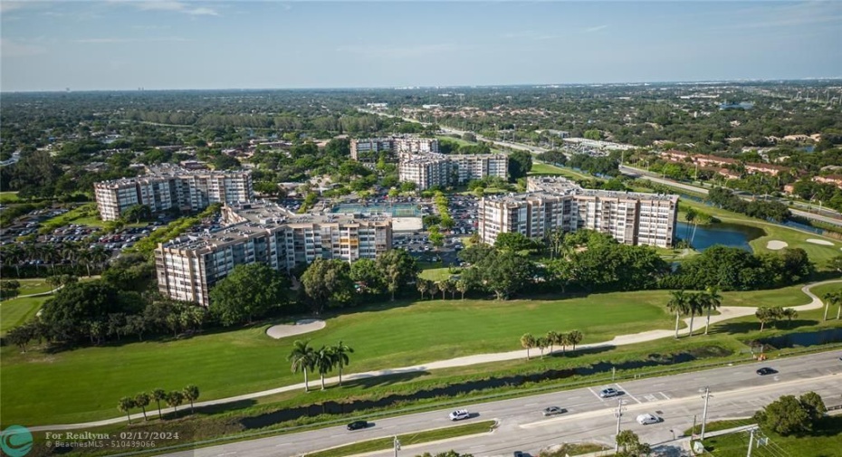 37 Acre Park Place Secure complex with 6 condo bldgs., golf course, pools, sauna, jog path, tennis and more