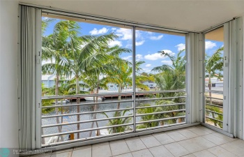 Great canal views right from your private balcony