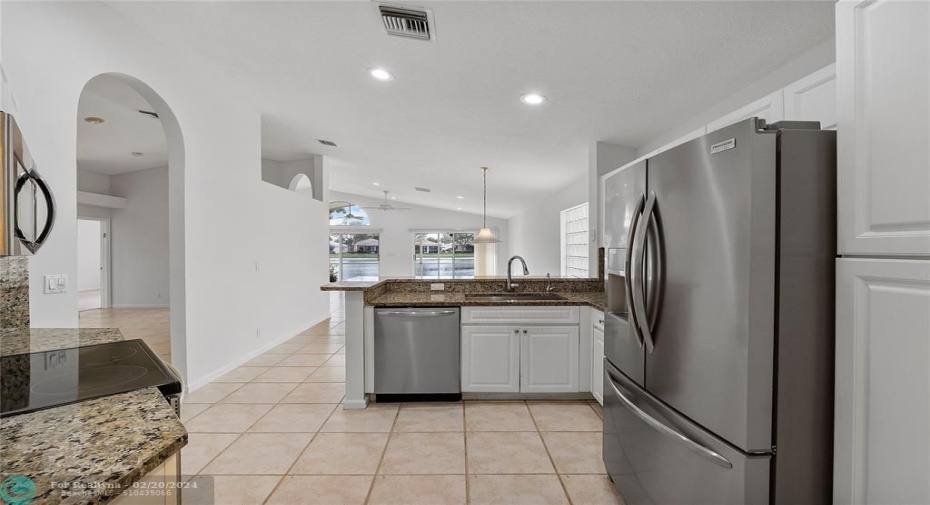 Open Kitchen area