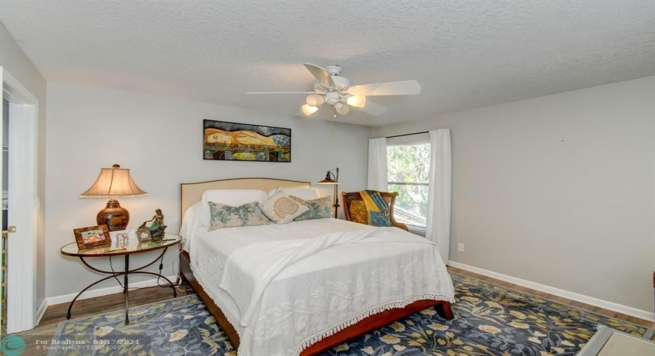 Guest Bedroom with 2 Large closets