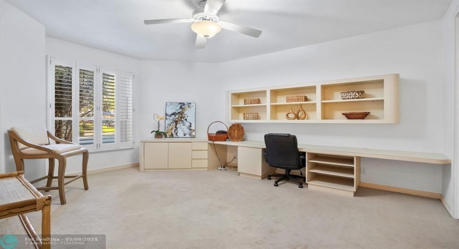 Spacious bedrooms all have natural light and plenty of closet space! Use for office or bedroom!