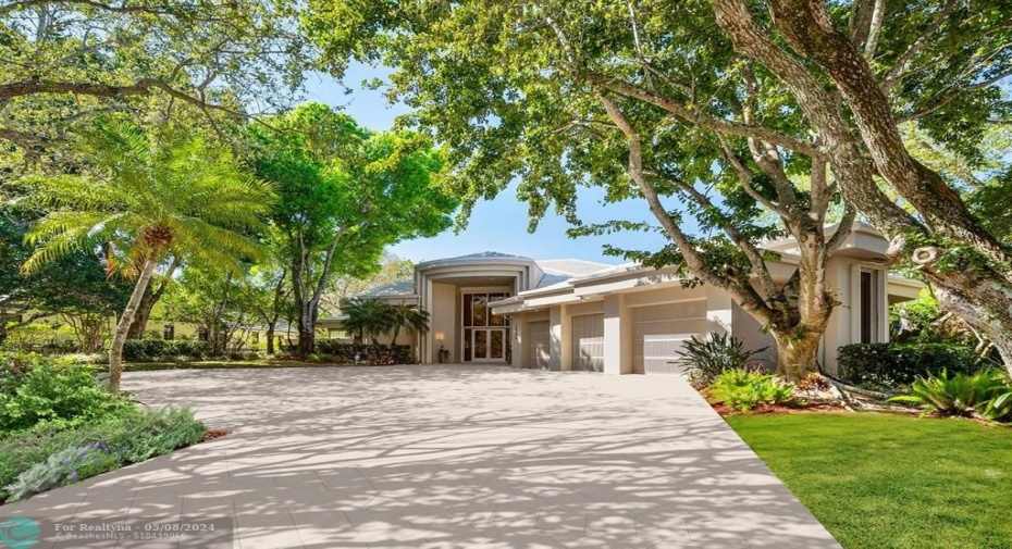 Massive driveway and room to roam. Grande palatial home awaits it's new owner!