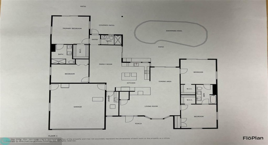 Floorplan and layout of home