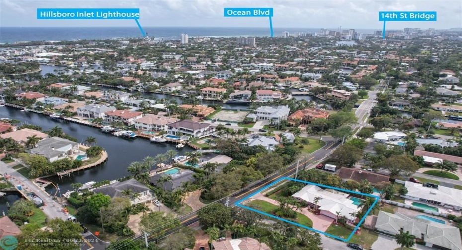 Fantastic location in the heart of Lighthouse Point