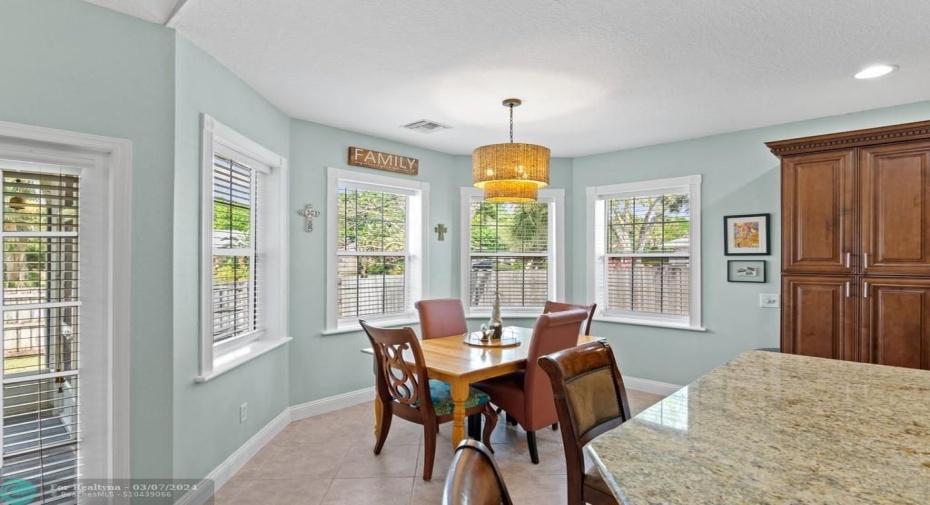 Dining area